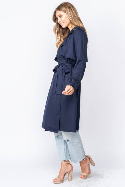 Jacket - Light Weight Trench Coat - Girl Intuitive - Fore Collection -