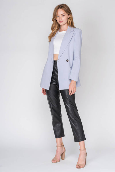 Jacket - Double Breasted Blazer - Girl Intuitive - Fore Collection - S / Blue