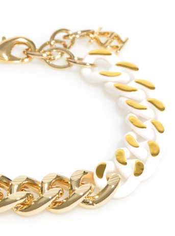 bracelet - Links In Color Bracelet Assorted - Girl Intuitive - Zenzii -