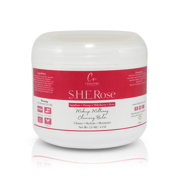 SkinCare - Makeup Cleansing Balm with Squalane, Hemp, Elderberry and Rosehip - Girl Intuitive - Chanvre Naturals -