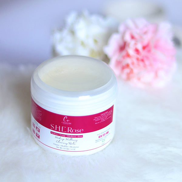 SkinCare - Makeup Cleansing Balm with Squalane, Hemp, Elderberry and Rosehip - Girl Intuitive - Chanvre Naturals -