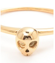 Ring - Mini Skull Ring - Girl Intuitive - Zenzii -