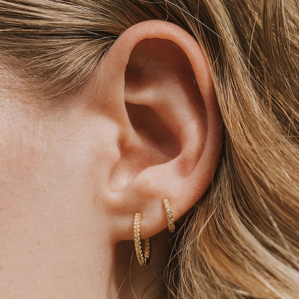 earrings - Mod+ Jo Reese Hoop Earrings - Girl Intuitive - Mod + Jo -