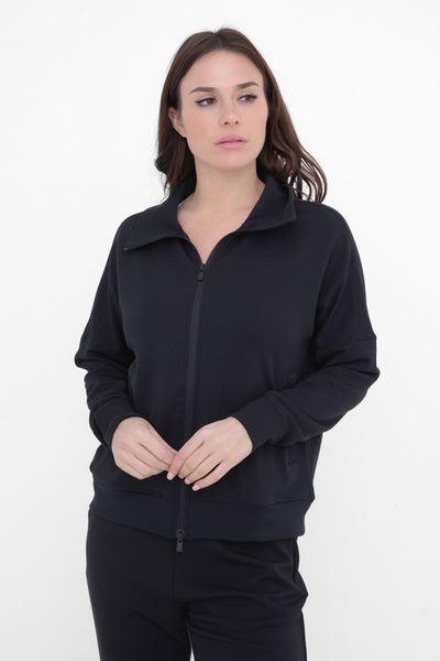 Mono B Modal-Blend Zip-Up Jacket