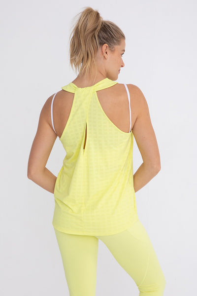 Mono B Twisted Racerback Active Tank