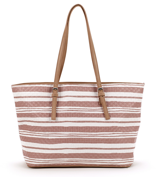 Bags - Nautical Woven Tote Bag Beige - Girl Intuitive - Christian Livingston -