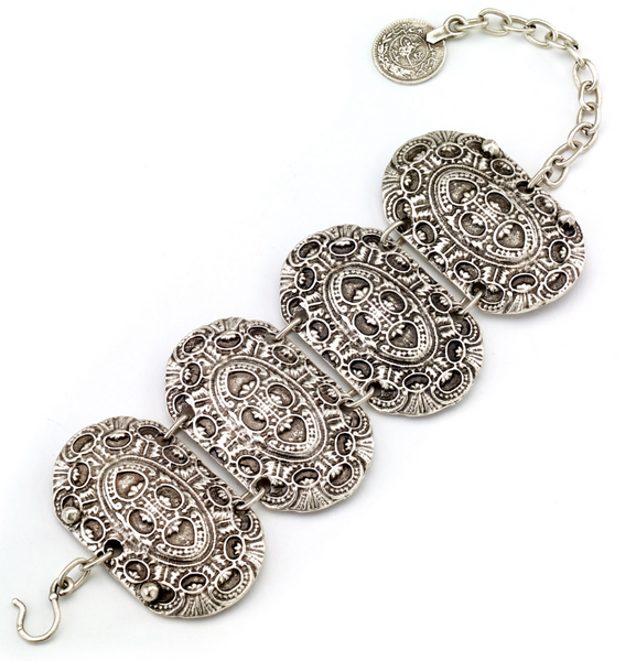 bracelet - Ottoman Style Vintage Bracelet - Girl Intuitive - Island Imports -