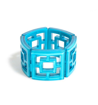 bracelet - Peeking Through Bracelet - Girl Intuitive - Zenzii - Blue