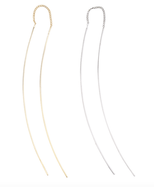 earrings - Pine Needle Through Earrings - Girl Intuitive - Island Imports -