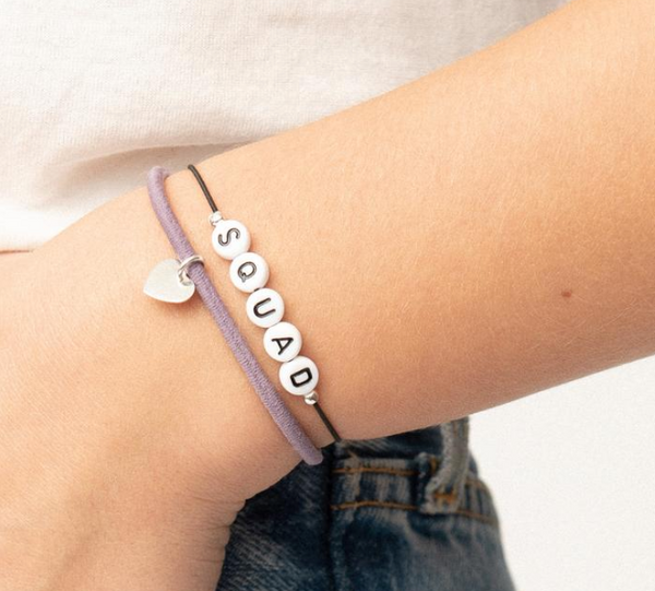 Hair - SQUAD Elastic Hair Tie and Bracelet By Lilla - Girl Intuitive - By Lilla -
