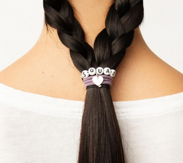 Hair - SQUAD Elastic Hair Tie and Bracelet By Lilla - Girl Intuitive - By Lilla -