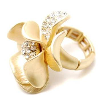 Ring - Steel Magnolias Ring - Girl Intuitive - Zenzii -