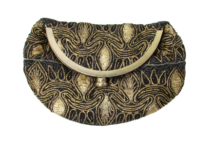 Bags - Sari Crescent Clutch - Girl Intuitive - WorldFinds -