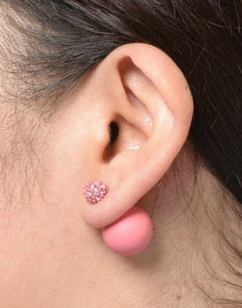earrings - Saturday Night Fever Earring Studs in Pearl - Girl Intuitive - Zenzii -