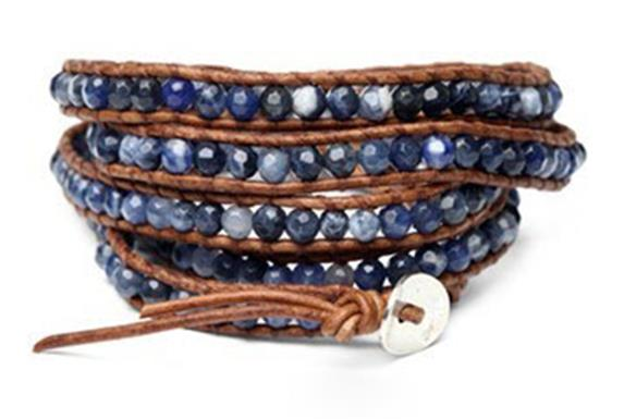 bracelet - Navy Blue Wrap Bracelet - Girl Intuitive - Girl Intuitive -