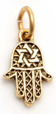 Charm - Hamsa Charm with Star - Girl Intuitive - Jillery -