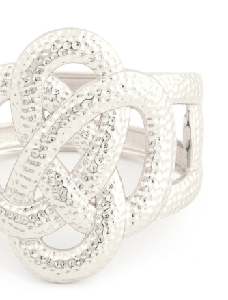 bracelet - Snake Wrap Cuff in Silver - Girl Intuitive - Zenzii -