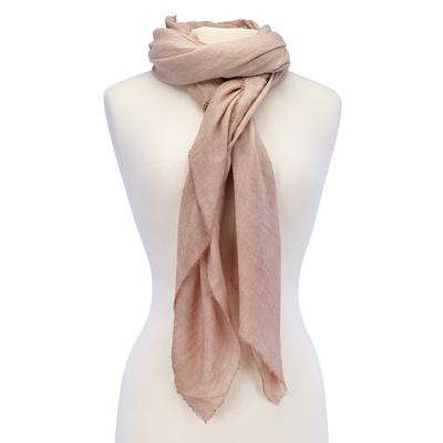 Scarves - Soft Solid Scarf - Girl Intuitive - Island Imports - Beige