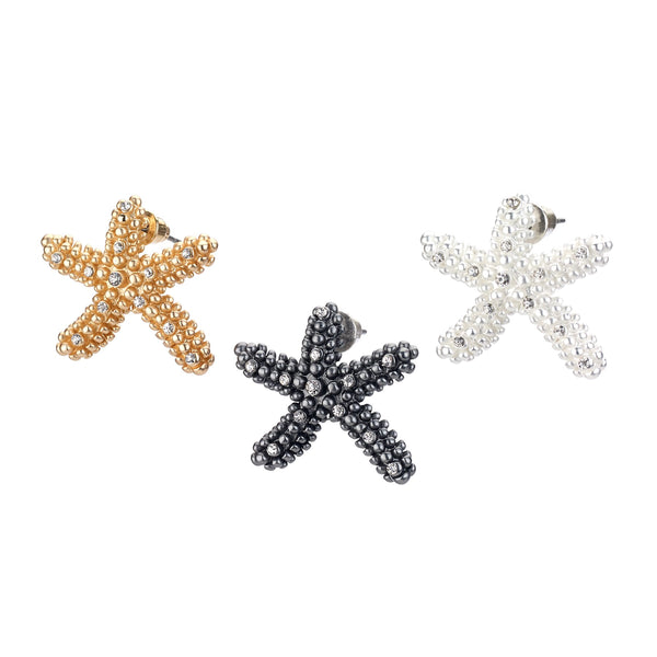 earrings - Starfish Stud Earrings - Girl Intuitive - Island Imports -