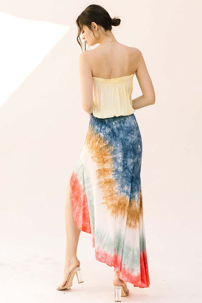 Dresses - Storia Multicolor Tie Dye Maxi Dress - Girl Intuitive - Storia -