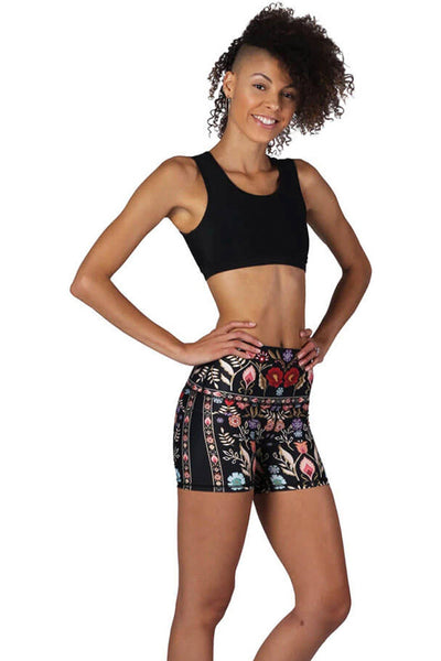 Shorts - The Rustica Yoga Shorts - Girl Intuitive - Yoga Democracy -