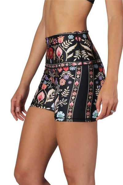 Shorts - The Rustica Yoga Shorts - Girl Intuitive - Yoga Democracy -