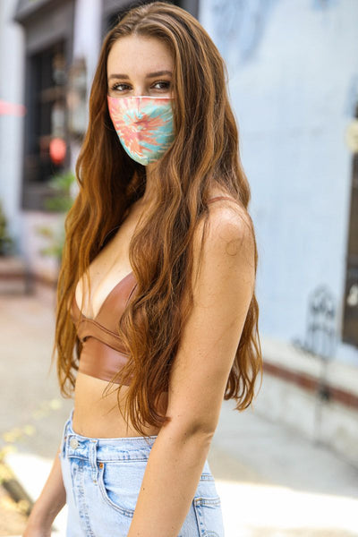 Mask - Tie Dye Mask - Girl Intuitive - Leto -