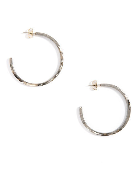 earrings - Zenzii Torti-Ful Hoop Earrings - Girl Intuitive - Zenzii -