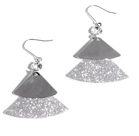earrings - Triangle Discs Earrings - Girl Intuitive - Zenzii -