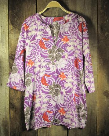 Tunic - Tunic Honolulu in Lilac - Girl Intuitive - Nusantara -