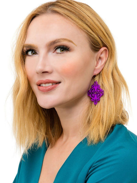 earrings - Twirling Blossom Earrings - Girl Intuitive - Zenzii -