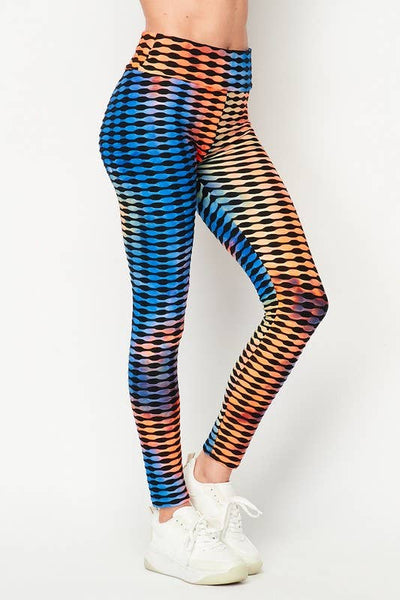 Leggings - Tie-Dye Brazilian Butt Lifting Leggings - Girl Intuitive - Snob Apparel -