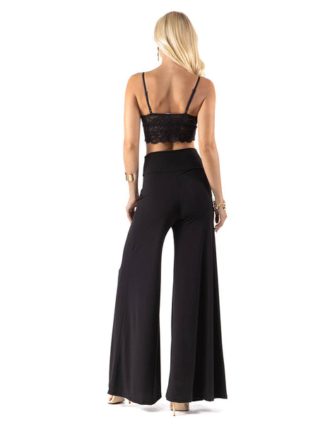 Pants - Urban X Solid Color Highwaisted Palazzo Pants - Girl Intuitive - Urban X -