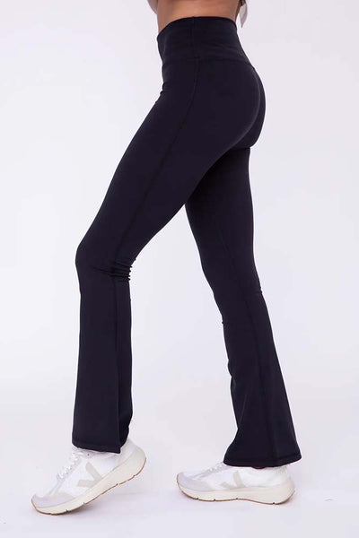 Leggings - Mono B Venice High-Waist Flare Legging - Girl Intuitive - Mono B -