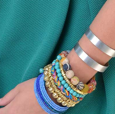 bracelet - Winding Wrap Bracelet - Ocean - Girl Intuitive - WorldFinds -