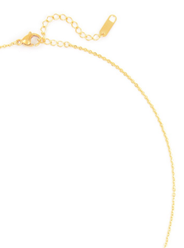 Necklace - Wishbone Charm Necklace - Girl Intuitive - Zenzii -