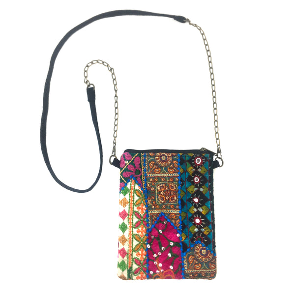 Bags - WorldFinds Tribal Mosaic Crossbody Bag - Girl Intuitive - WorldFinds -