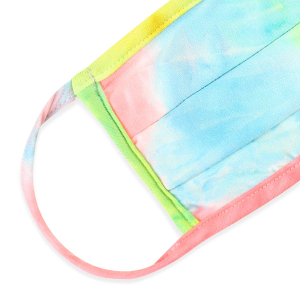 Mask - Tie Dye Reusable Pleated Face Masks for Adults - Girl Intuitive - MYS Wholesale Inc -