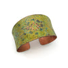 Anju Copper Patina Ring in Light Green Floral – Girl Intuitive