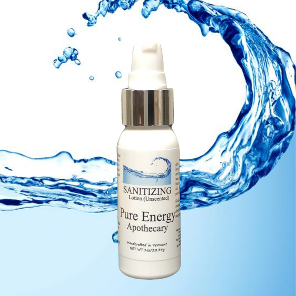 Hand Sanitizer - Pure Energy Apothecary Sanitizer Lotion - Girl Intuitive - Pure Energy Apothecary - 1 OZ / Unscented