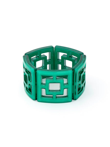 bracelet - Peeking Through Bracelet - Girl Intuitive - Zenzii - Green