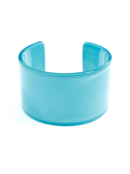 bracelet - Preppy and Polished Cuff - Girl Intuitive - Zenzii - Light Blue