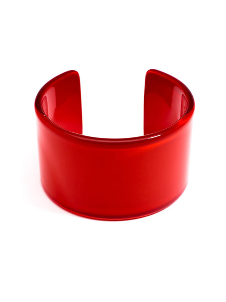 bracelet - Preppy and Polished Cuff - Girl Intuitive - Zenzii - Red