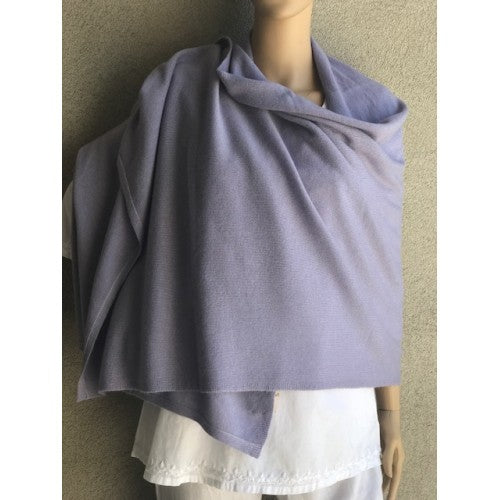 Scarves - Dolma Cashmere Travel Solid Scarf - Girl Intuitive - Dolma - Purple