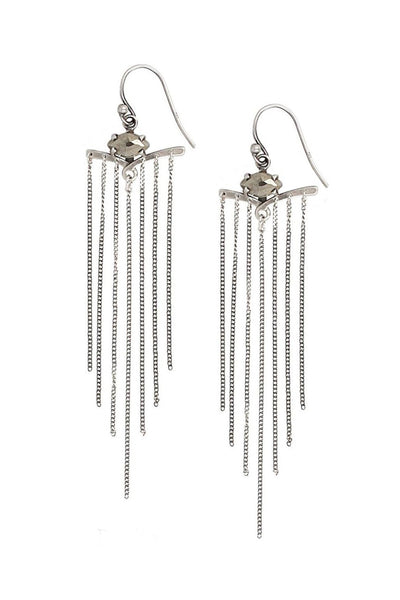 earrings - Chan Luu Pyrite Chain Earrings - Girl Intuitive - Chan Luu -