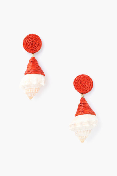 earrings - Chan Luu Raffia Top Shell Drop Earrings - Girl Intuitive - Chan Luu -