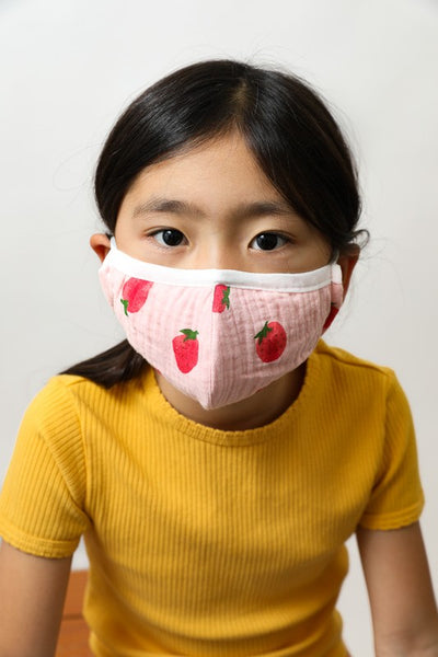 Mask - Playful Childrens Facemask - Girl Intuitive - Leto -