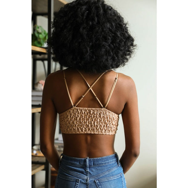 Bralette - Crochet Lace Longline Bralette - Girl Intuitive - Leto -