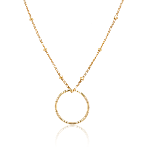 Necklace - Esme Pendant Gold-filled Necklace - Girl Intuitive - Mod + Jo -