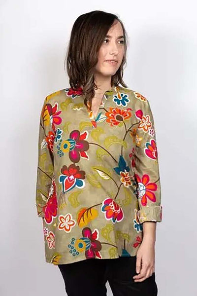 Tunic - Dolma Eden Cotton Tunic Top - Girl Intuitive - Dolma -